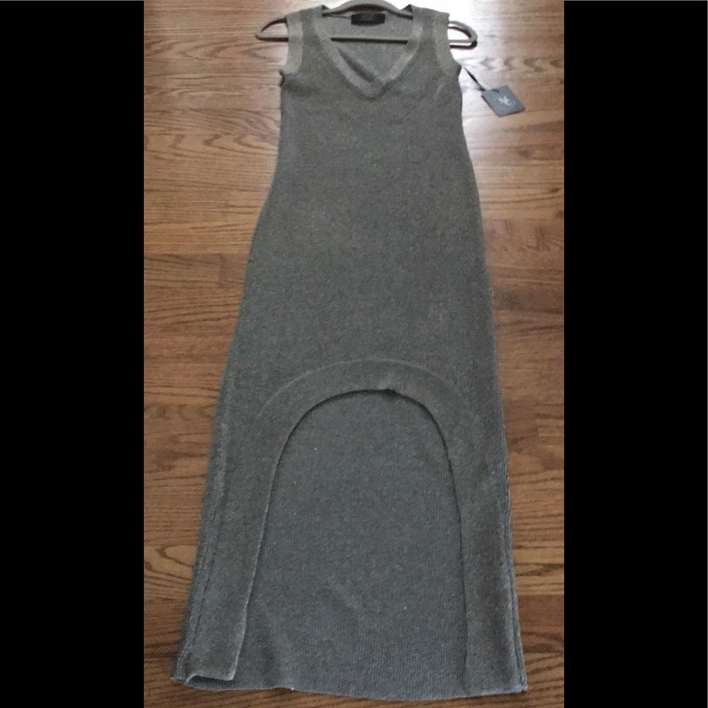 M&C hi-low dress